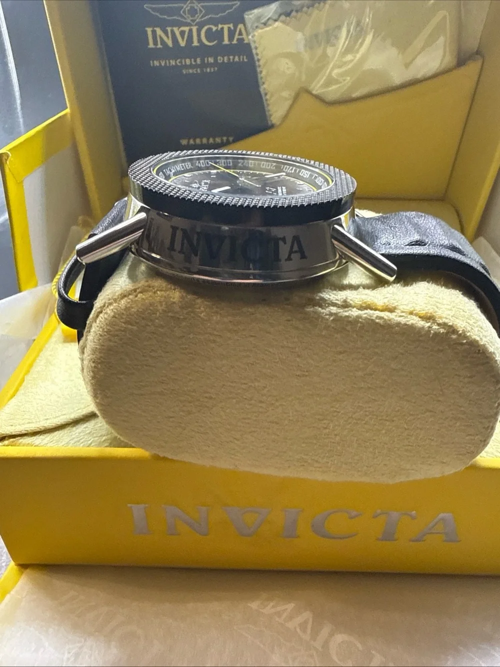 Invicta S1 Men's Black and Yellow Automatic Watch
